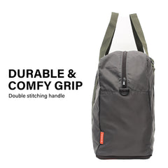 KOELE Khaki Shopper Bag Travel Duffle Bag Foldable Laptop Luggage KO-BOSTON Tristar Online