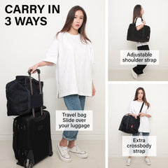 KOELE Navy Shopper Bag Travel Duffle Bag Foldable Laptop Luggage KO-BOSTON Tristar Online