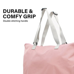 KOELE Pink Shopper Bag Tote Bag Foldable Travel Laptop Grocery KO-DUAL Tristar Online