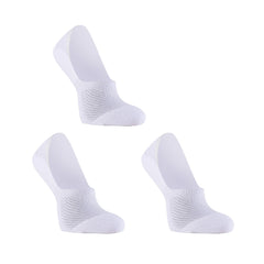 Rexy 3 Pack Small White Cushion No Show Ankle Socks Non-Slip Breathable Tristar Online