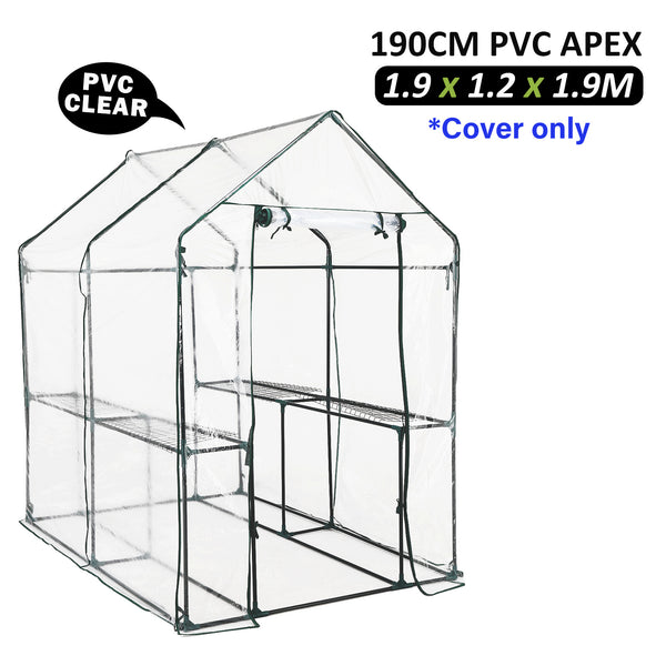 Home Ready Apex 190cm Garden Greenhouse Shed PVC Cover Only Tristar Online