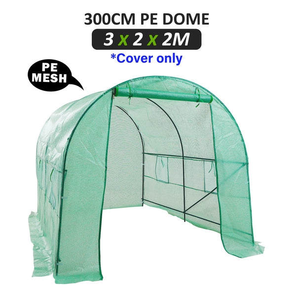 Home Ready Dome Tunnel 300cm Garden Greenhouse Shed PE Cover Only Tristar Online