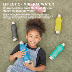 Mineral Maker MORBIDO Blue Alkaline Filter Water Bottle + a Mineral Stone Pouch Tristar Online