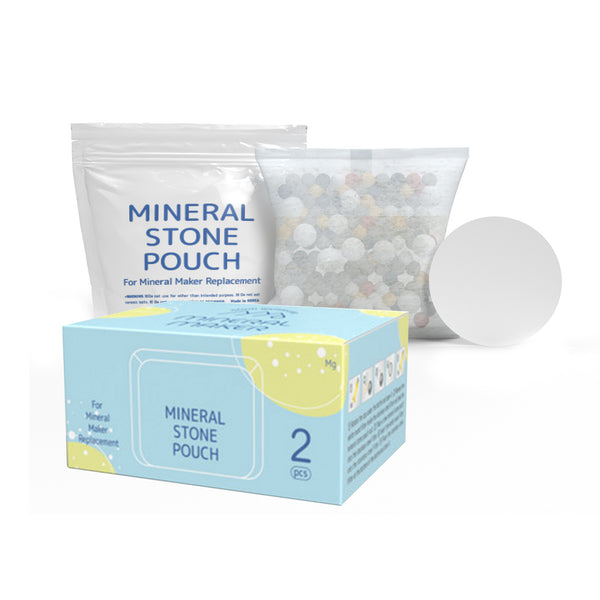Mineral Maker 2X Alkaline Stone Pouch Water Filter Pad Replacement Ceramic Balls Tristar Online