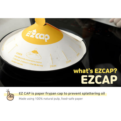 EZ Cap 200X Paper Lid for Frypan Disposable Cooking Pan Cap Tristar Online