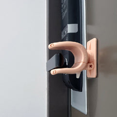 Appason 4X Apricot Pink Door Lever Lock Pet Child Proof Adhesive Handle Lock Tristar Online