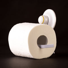 KiahLoc White Toilet Roll Holder Removable Suction Tristar Online