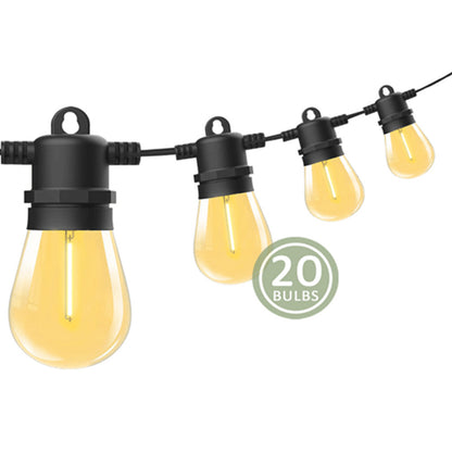 Sansai 20 Bulbs 23M Festoon String Lights LED Waterproof Outdoor Christmas Party Tristar Online
