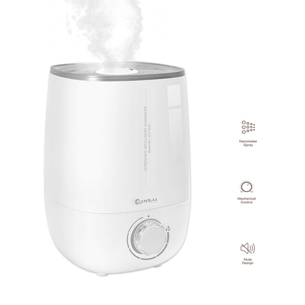 2X SANSAI 4.8L White Air Humidifier Ultrasonic Cool Mist Tristar Online