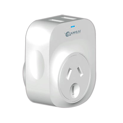Sansai Travel Adaptor 2 X USB - USA Tristar Online