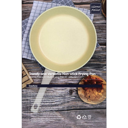 Giorno Felice 28cm Beige IH Frypan Ceramic Non-Stick Frying Pan Induction Tristar Online