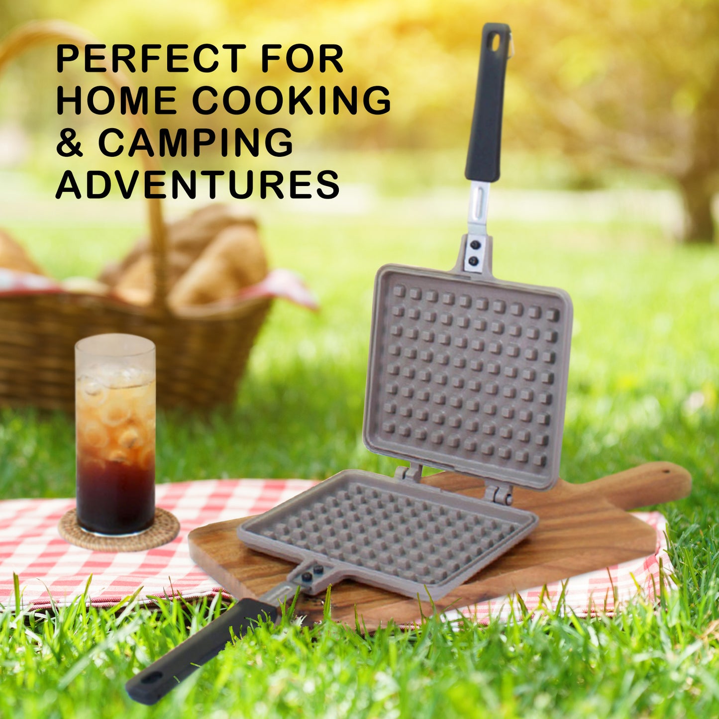 Giorno Felice IH Waffle Maker Pan Non-Stick Double-Sided Detachable Mould Induction Tristar Online