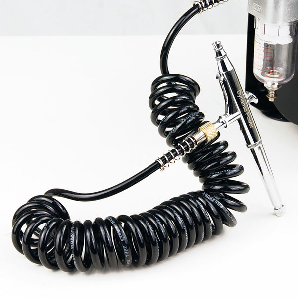 Dynamic Power 2 Set Air Brush Hose Coiled Retractable Compressor 1/8in 3M Tristar Online