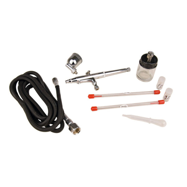 Dynamic Power Air Brush Suction/Gravity Dual Action Kit with Air Hose Tristar Online