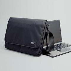 ST'9 L size 15.6/16 inch Black Laptop Sleeve Padded Shoulder Bag Travel Carry Case LATO Tristar Online
