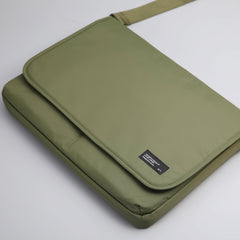 ST'9 L size 15.6/16 inch Khaki Laptop Sleeve Padded Shoulder Bag Travel Carry Case LATO Tristar Online