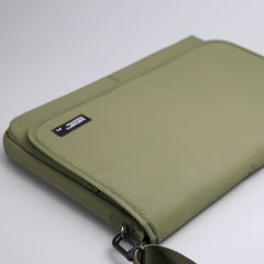 ST'9 L size 15.6/16 inch Khaki Laptop Sleeve Padded Shoulder Bag Travel Carry Case LATO Tristar Online