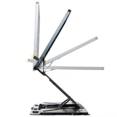 Pelican Stand White Adjustable Laptop Holder Foldable Tablet Book PC Desk Tristar Online