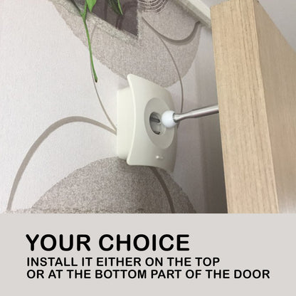 Catchhole Blue Door Stopper Wall Mount Door Stop Adhesive Catch Hole Advanced Tristar Online