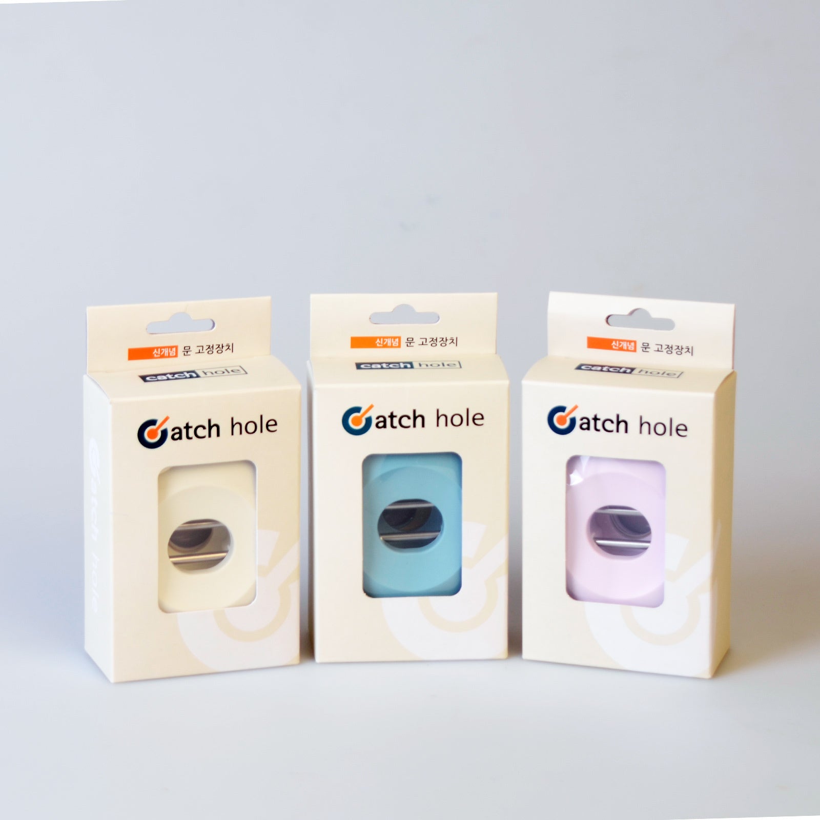 Catchhole 4X Pink Door Stopper Wall Mount Door Stop Adhesive Catch Hole Advanced Tristar Online