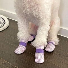 Daeng Daeng Shoes 28pc M Violet Dog Shoes Waterproof Disposable Boots Anti-Slip Socks Tristar Online