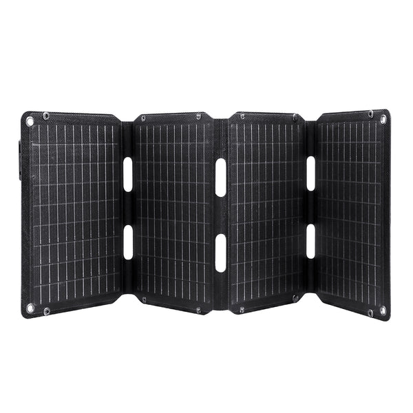 JumpsPower 60W Solar Panel Portable Charger Power Generator Foldable Camping Tristar Online