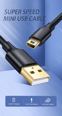 UGREEN 10353 USB-A to Mini-USB Cable 0.25M Tristar Online