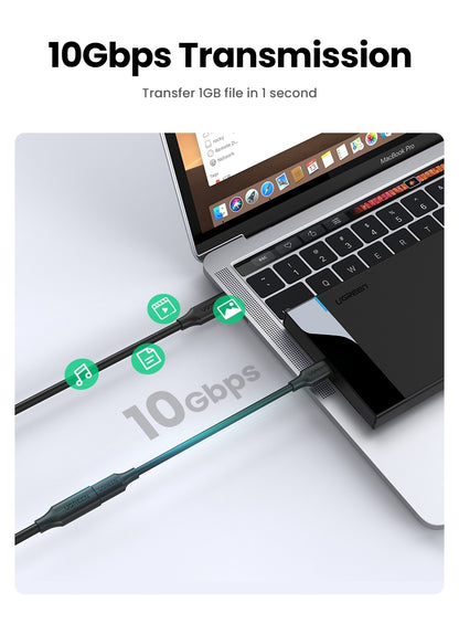 UGREEN 10387 USB-C Extension Cable 1M Tristar Online