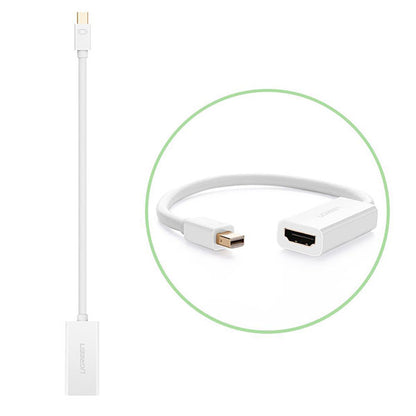 UGREEN Mini DP to HDMI Female converter cable 18CM (10460) Tristar Online
