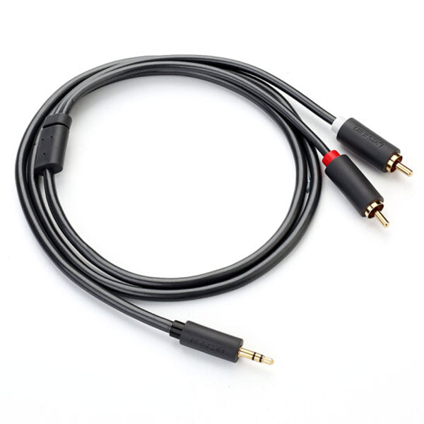 UGREEN 3.5mm male to 2RCA male cable 5M (10513) Tristar Online