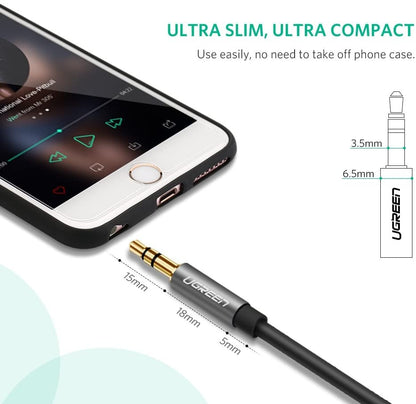 UGREEN 3.5mm Male to 3.5mm Female Extension Cable 3m (Black) 10595 Tristar Online