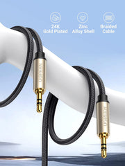 UGREEN 10604 3.5mm Male to Male Aux Stereo Audio Cable 2M Tristar Online