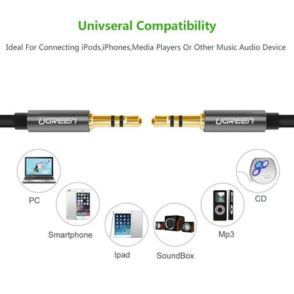 UGREEN 3.5mm Male to 3.5mm Male Audio Cable 1M (10733) Tristar Online