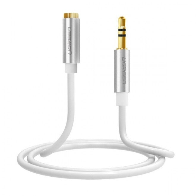 UGREEN 10778 3.5mm Male to 3.5mm Female Extension Cable 5m (White) Tristar Online