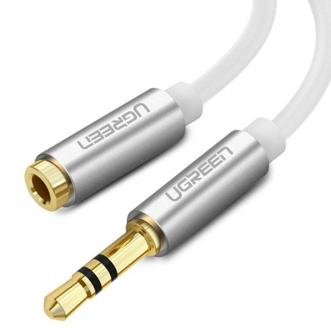 UGREEN 10778 3.5mm Male to 3.5mm Female Extension Cable 5m (White) Tristar Online