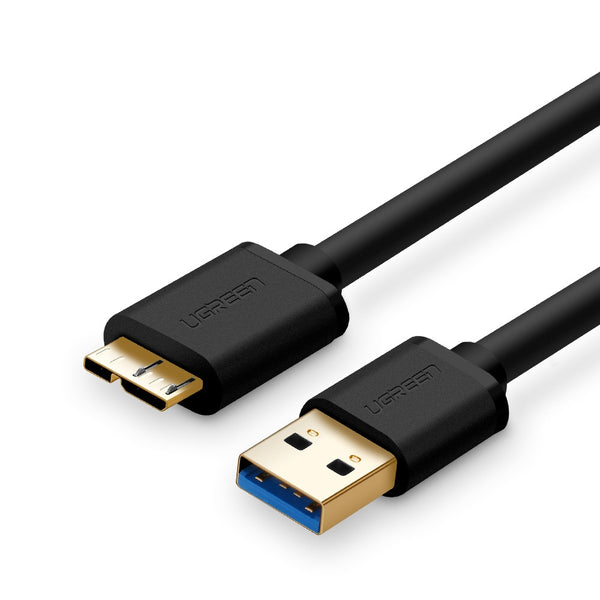 UGREEN USB 3.0 A Male to Micro USB 3.0 Male Cable - Black 0.5M (10840) Tristar Online
