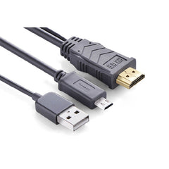 UGREEN MHL Micro USB 11 Pin to HDMI Adater Cable 2M (20139) Tristar Online