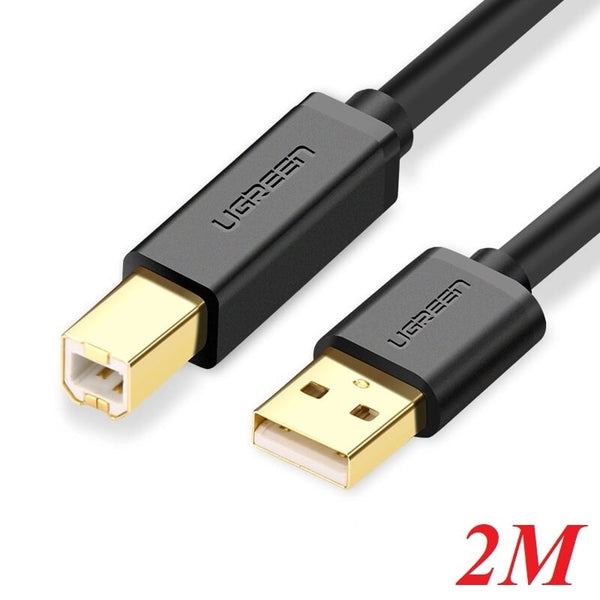 UGREEN 20847 2M USB 2.0 AM To BM Printer Cable Tristar Online