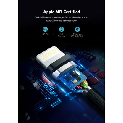 UGREEN 30589 iPhone 8-pin to USB2.0 Sync & Charging Cable 2M Gold Tristar Online