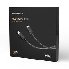 UGREEN 30691 Type-C USB4 Gen3 Cable 0.8M Tristar Online