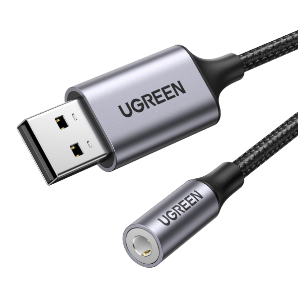 UGREEN 30757 USB to 3.5mm Audio Jack Sound Card Adapter Tristar Online