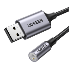 UGREEN 30757 USB to 3.5mm Audio Jack Sound Card Adapter Tristar Online