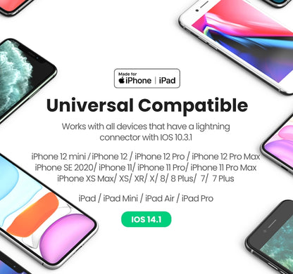 UGREEN 30759 iPhone 8-pin to 3.5mm Headphone Adapter Tristar Online