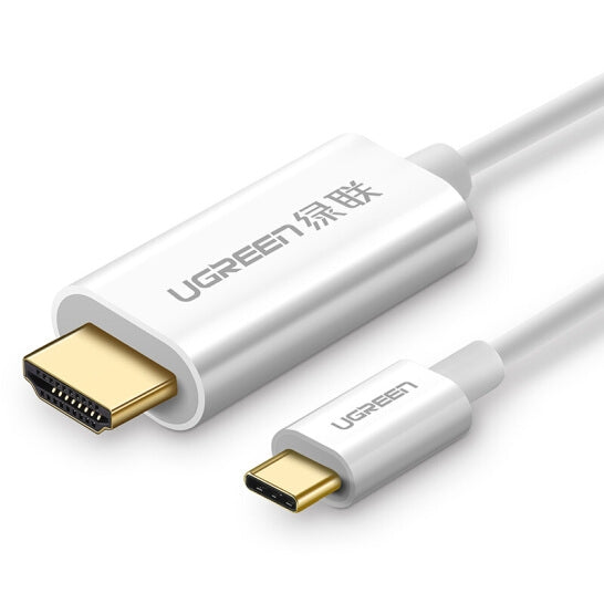 UGreen TypeC to HDMI 1.5M Cable White 30841 Tristar Online