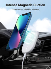 UGREEN 40117 Magnetic Wireless Car Charger Tristar Online