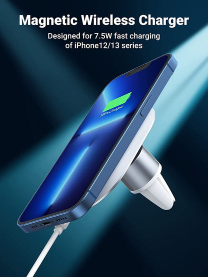UGREEN 40117 Magnetic Wireless Car Charger Tristar Online
