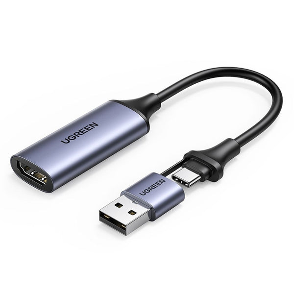 UGREEN 40189 USB-C to HDMI 2 in 1 HD Video Capture Card Tristar Online