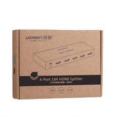 UGREEN 1 x 4 HDMI Amplifier Splitter - Black (40202) Tristar Online