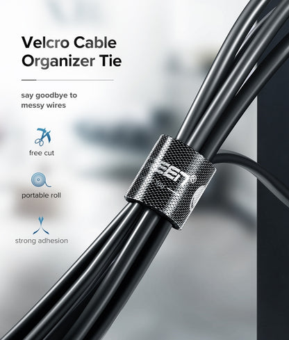 UGREEN 40354 Cable Organizer 2m (Black) Tristar Online
