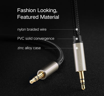 UGREEN 40787 Premium 3.5mm Male to 3.5mm Male Cable 15M Tristar Online